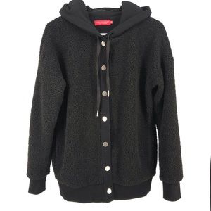 n: philanthropy Black Sherpa Bomber Nicole Jacket